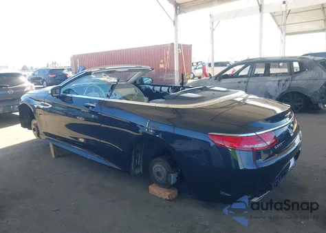 2017 Mercedes-Benz S 550 из США, поврежденный, VIN WDDXK8CB0HA030132